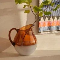 پارچ، شیشه‌ای/قهوه‌ای، ۲٫۷ لیتر ایکیا مدل OMMJÄNGE