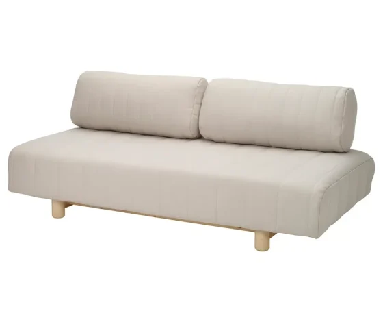 مبل تختخواب شو سه نفره Skiftebo، خاکستری روشن-بژ ایکیا مدل IKEA PS 2026